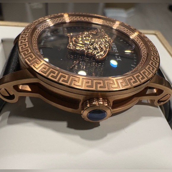 Versace Palazzo Empire Men’s watch in Rose Gold and Black